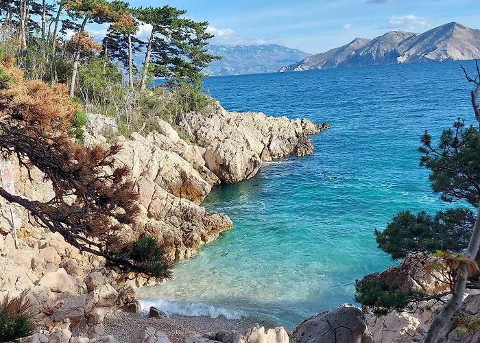 Nur 250 Meter Bis Zur Kristallklaren Adria Apartament Baška