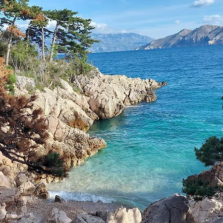 Nur 250 Meter Bis Zur Kristallklaren Adria Apartment Baska (Krk)